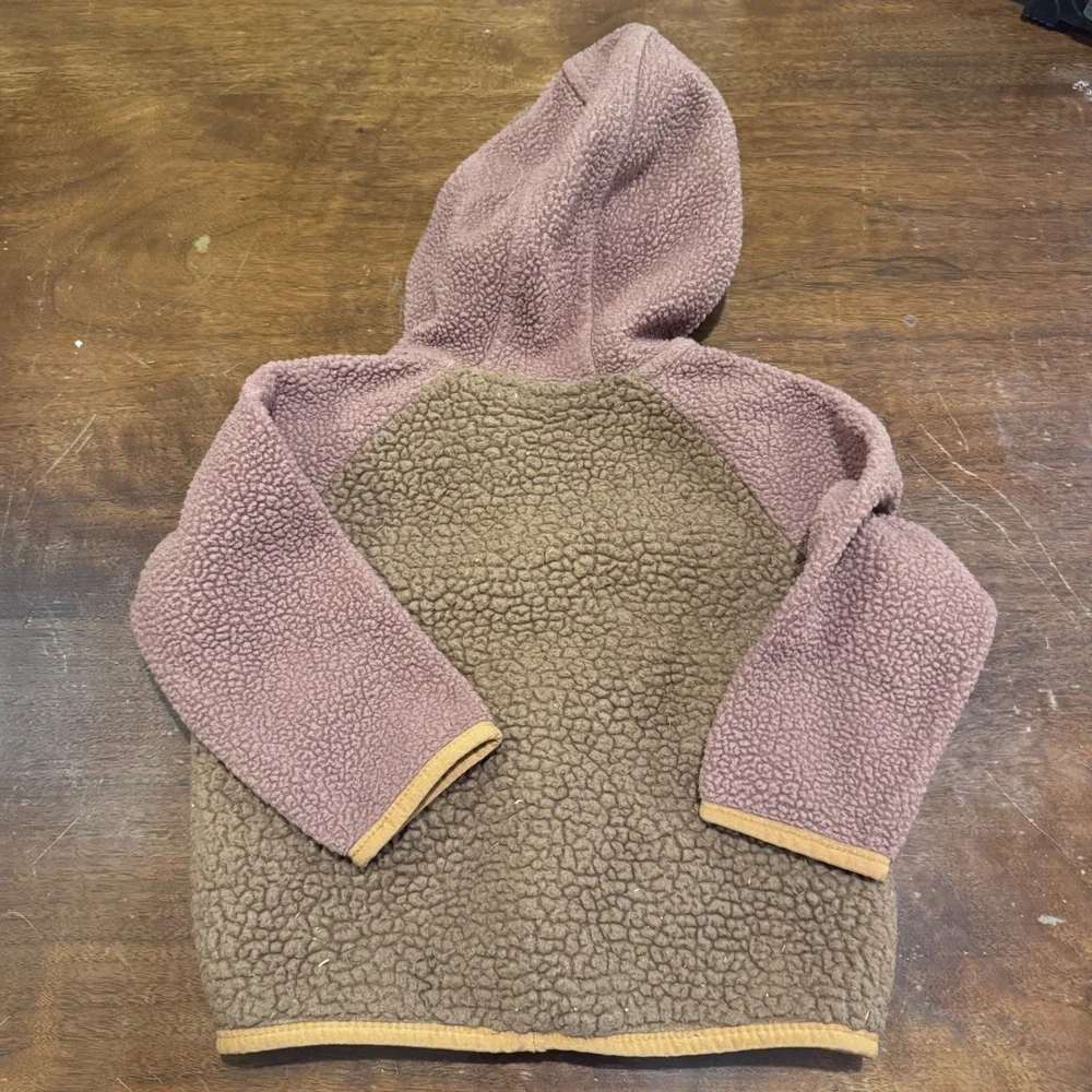 Boys Columbia Toddler Sherpa Fleece Outdoor Hoodies Bear & Camo 2T‎ & 18 Mo.